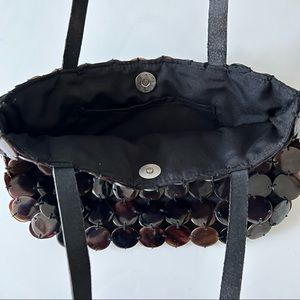 Black SEASHELL PURSE